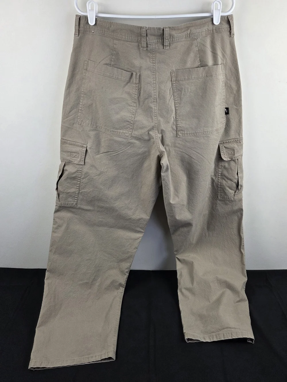Nike Club Cargo Pants Mens 36x30 Khaki Straight Leg Lightweight Multi Pocket